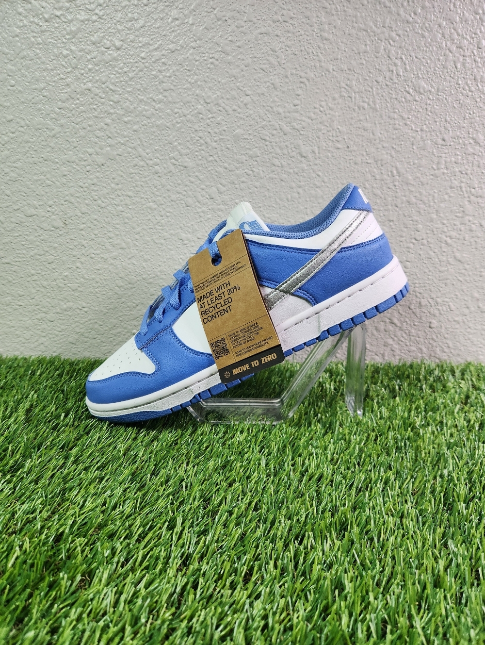 Nike Dunk Low Next Nature Royal Pulse/Metallc Silver DD1873-402 Women's Size 11
